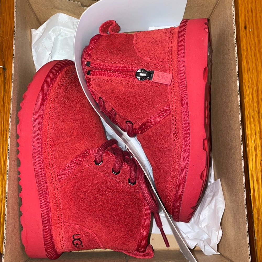 COPY - Ugg red toddler bootie